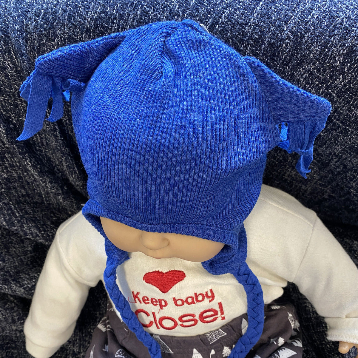 Bonnet évolutif Beanie Owl en laine mérinos Manymonths - Lilinappy