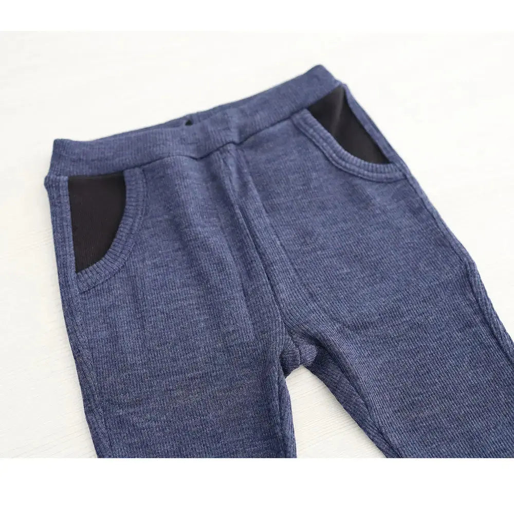 Joggers unisexe avec poches en laine mérinos Manymonths