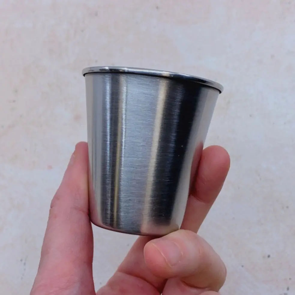 Mini timbale bébé & enfant inox Joli Monde - 75ml