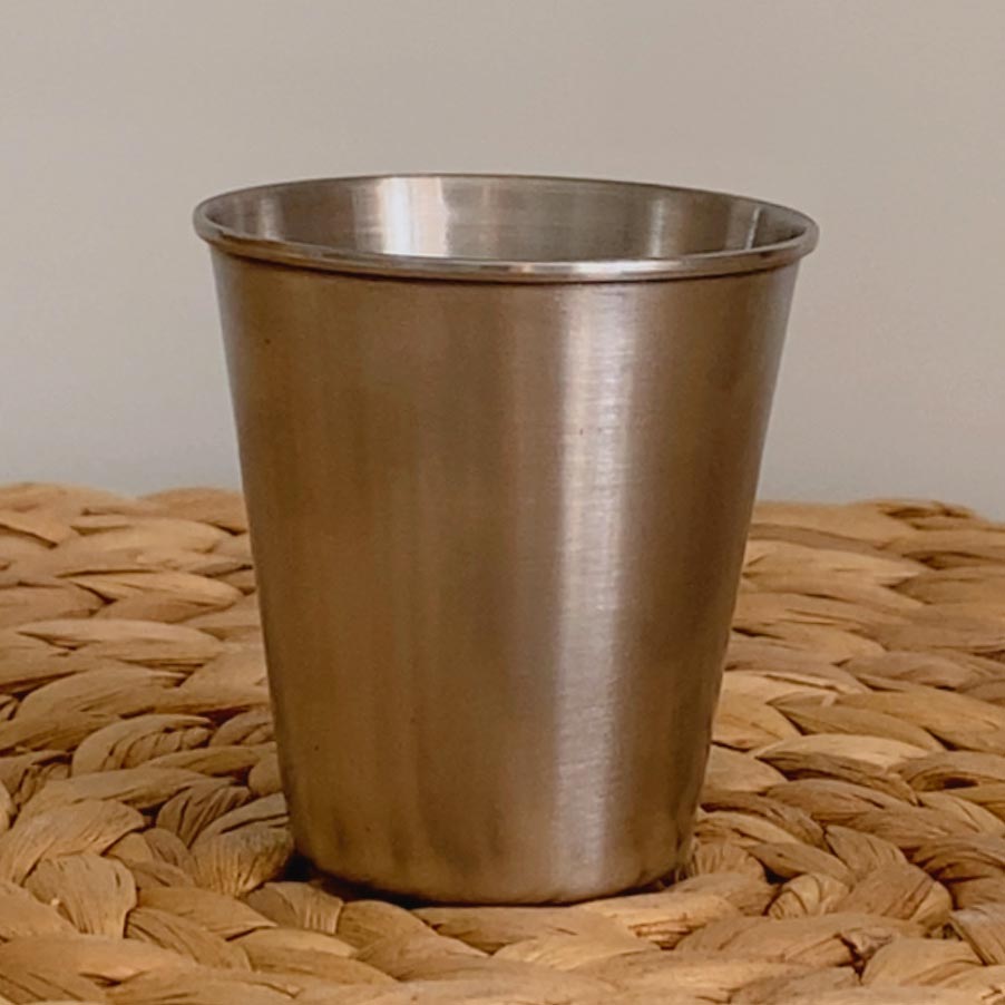 Mini timbale bébé & enfant inox Joli Monde - 75ml