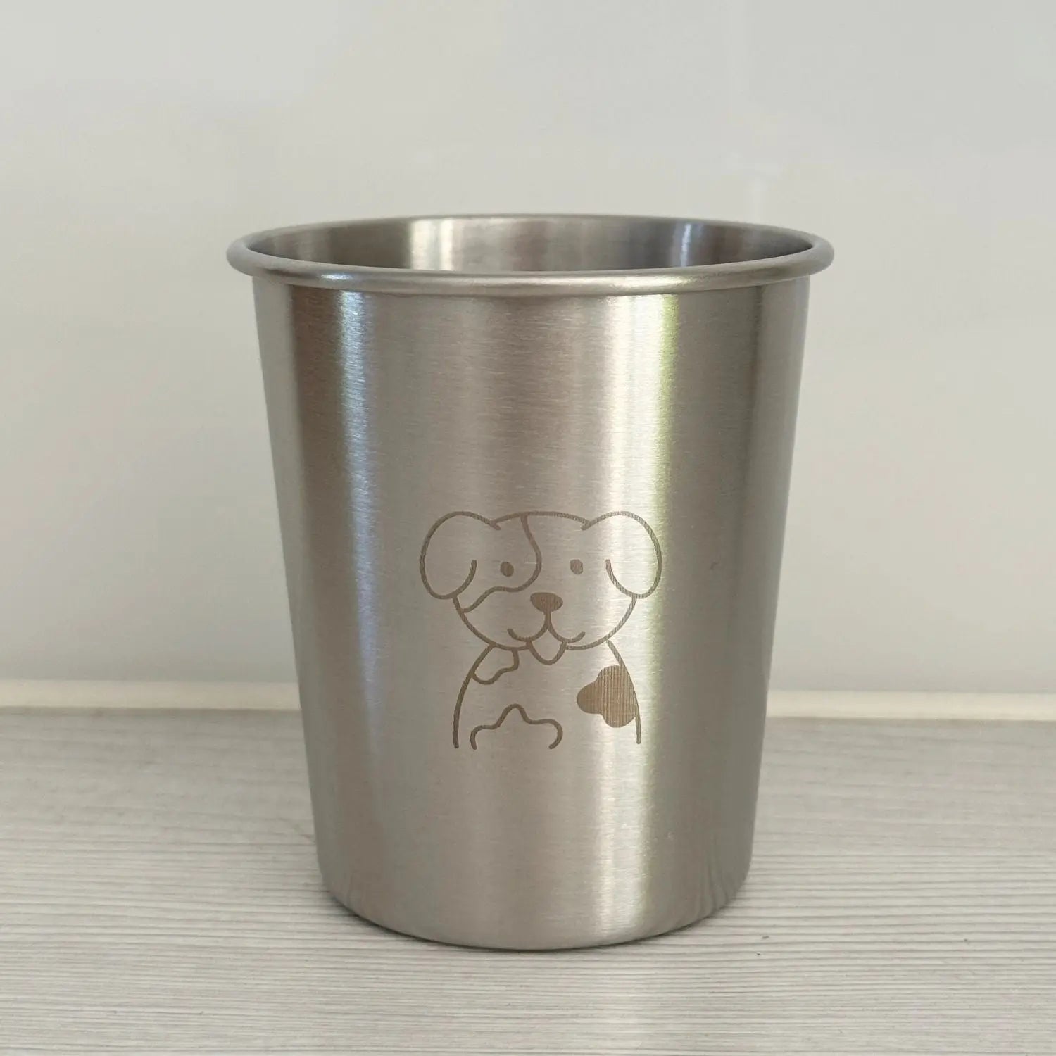 Verre enfant en inox 18/8 Joli Monde 180 ml – Motif Doggy