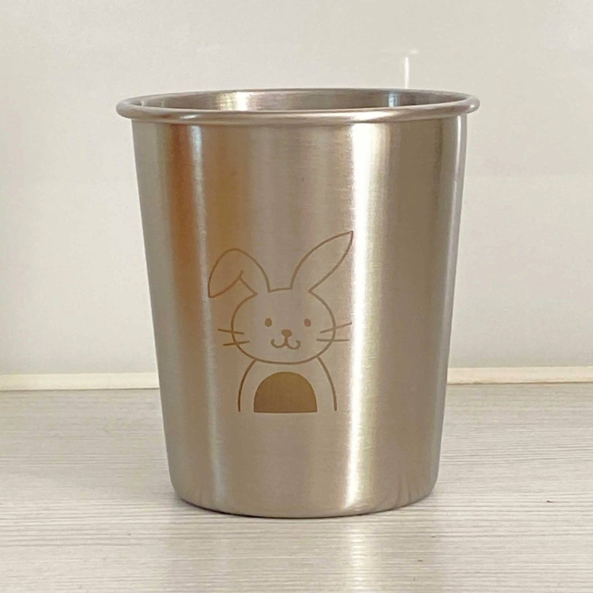 Verre enfant en inox 18/8 Joli Monde 180 ml – Motif Lapin