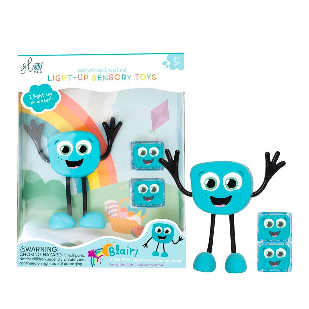 Jouets sensoriels lumineux pour le bain Glo Pals Blair