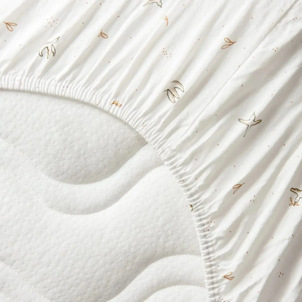 Drap-housse berceau en coton bio Kadolis - L’Envolée
