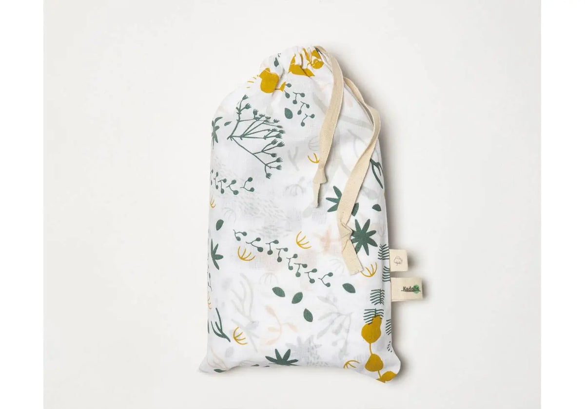 Drap housse coton bio Kadolis pour lit bébé - Yukari - Lilinappy