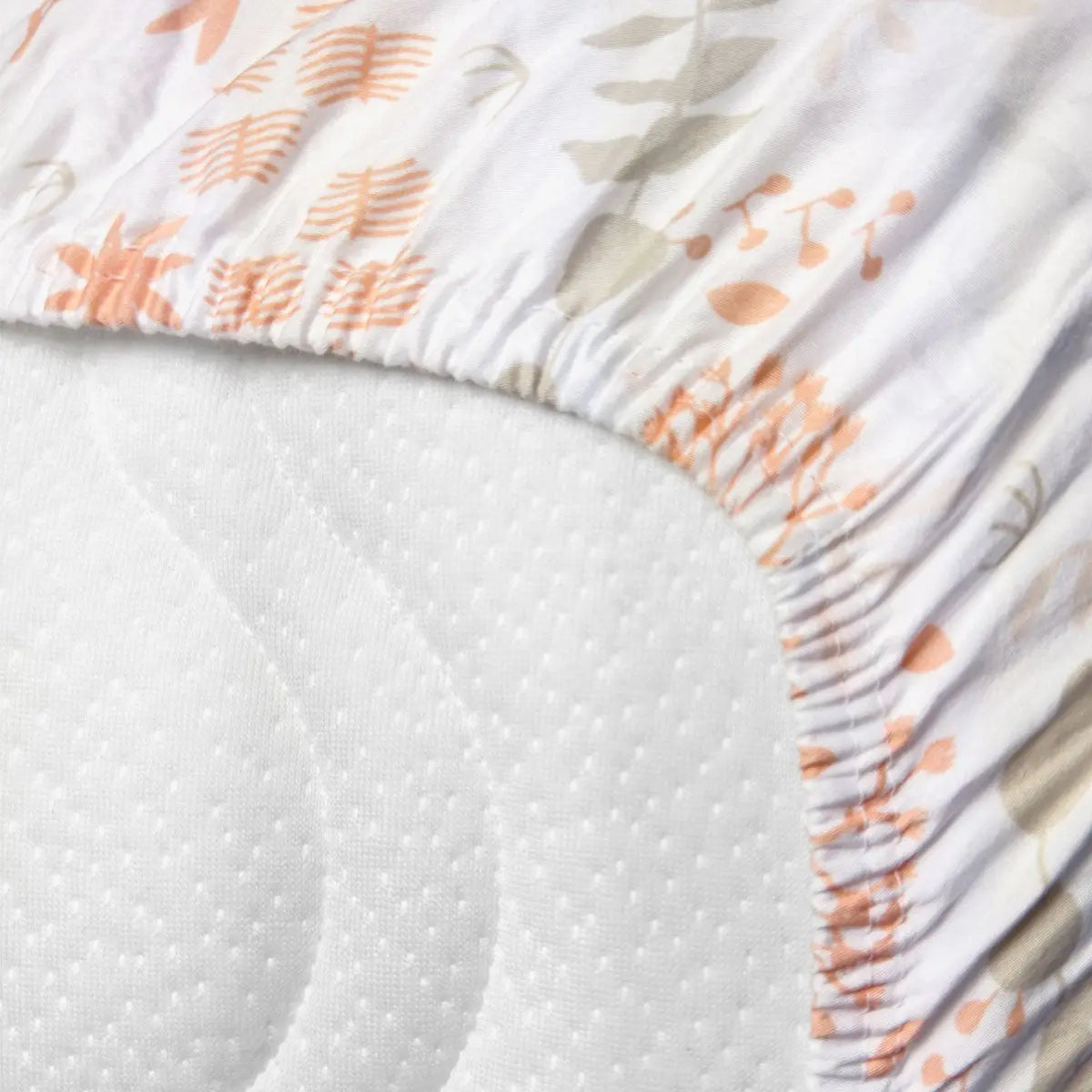 Drap-housse pour lit bébé en coton bio Kadolis - Yukari Douceur