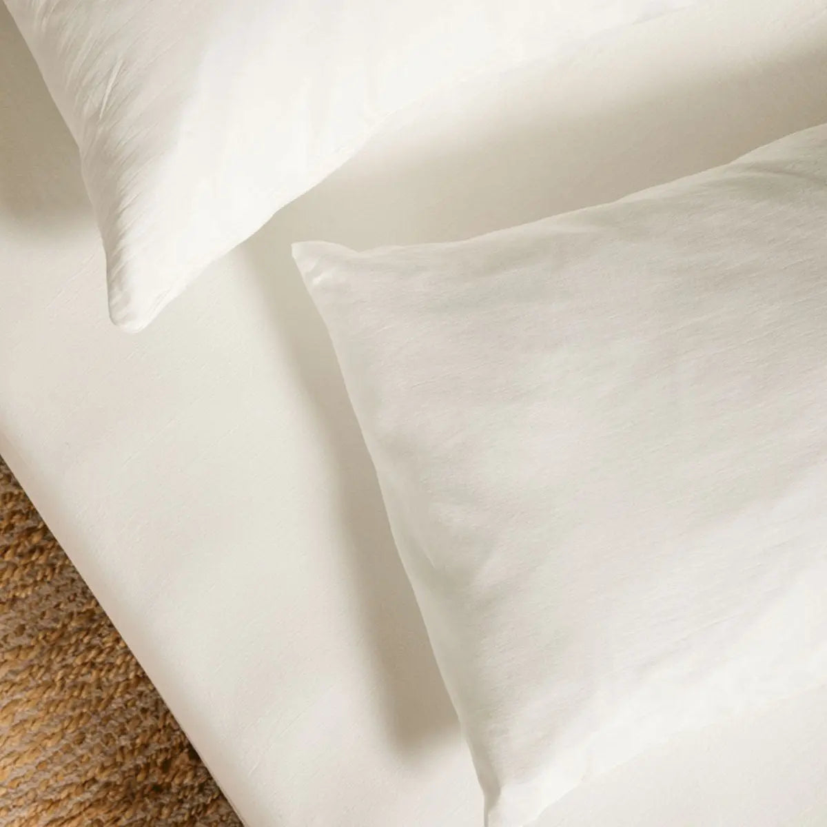 Taie d’oreiller bébé en coton bio Kadolis - Naturel