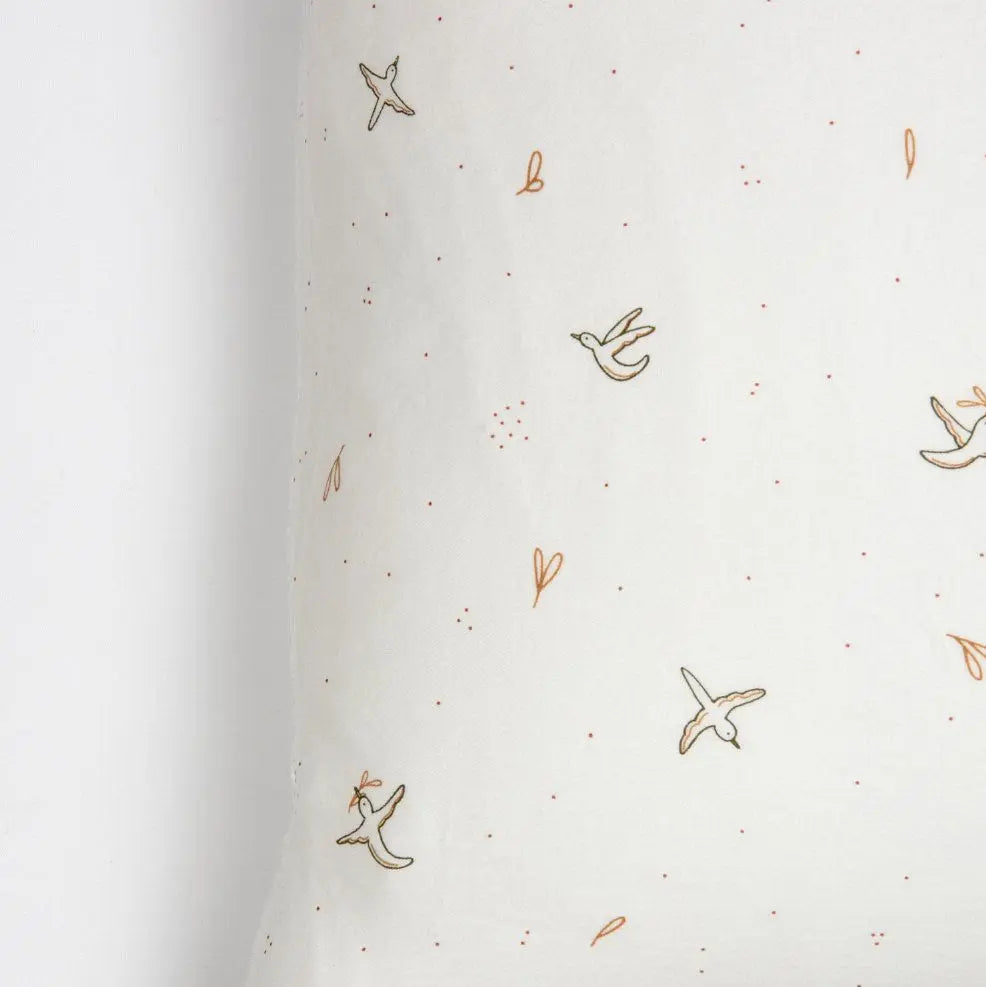 Taie d’oreiller bébé en coton bio Kadolis - L'envolée