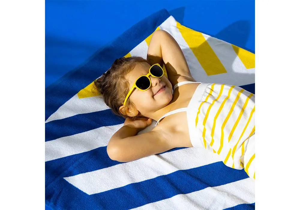 Lunettes de soleil Little Kids WAZZ KI ET LA - Terracotta - Lilinappy