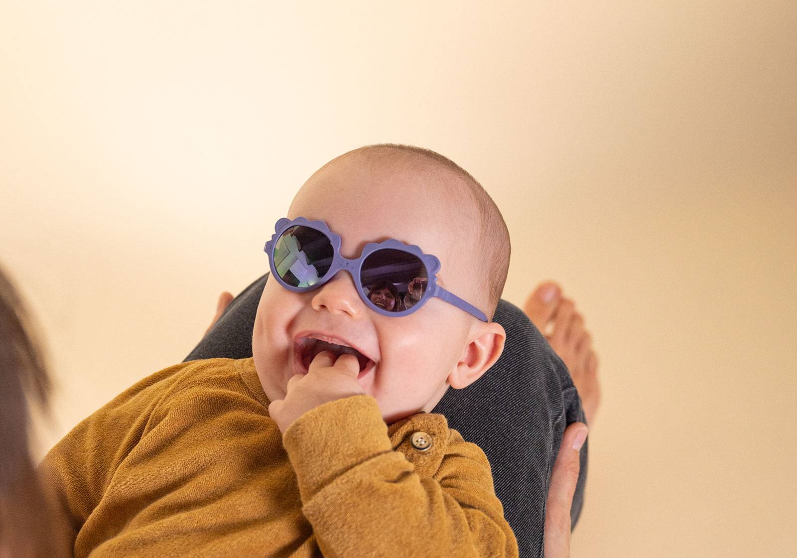 Lunettes de soleil Lion KI ET LA - Lilas - Lilinappy