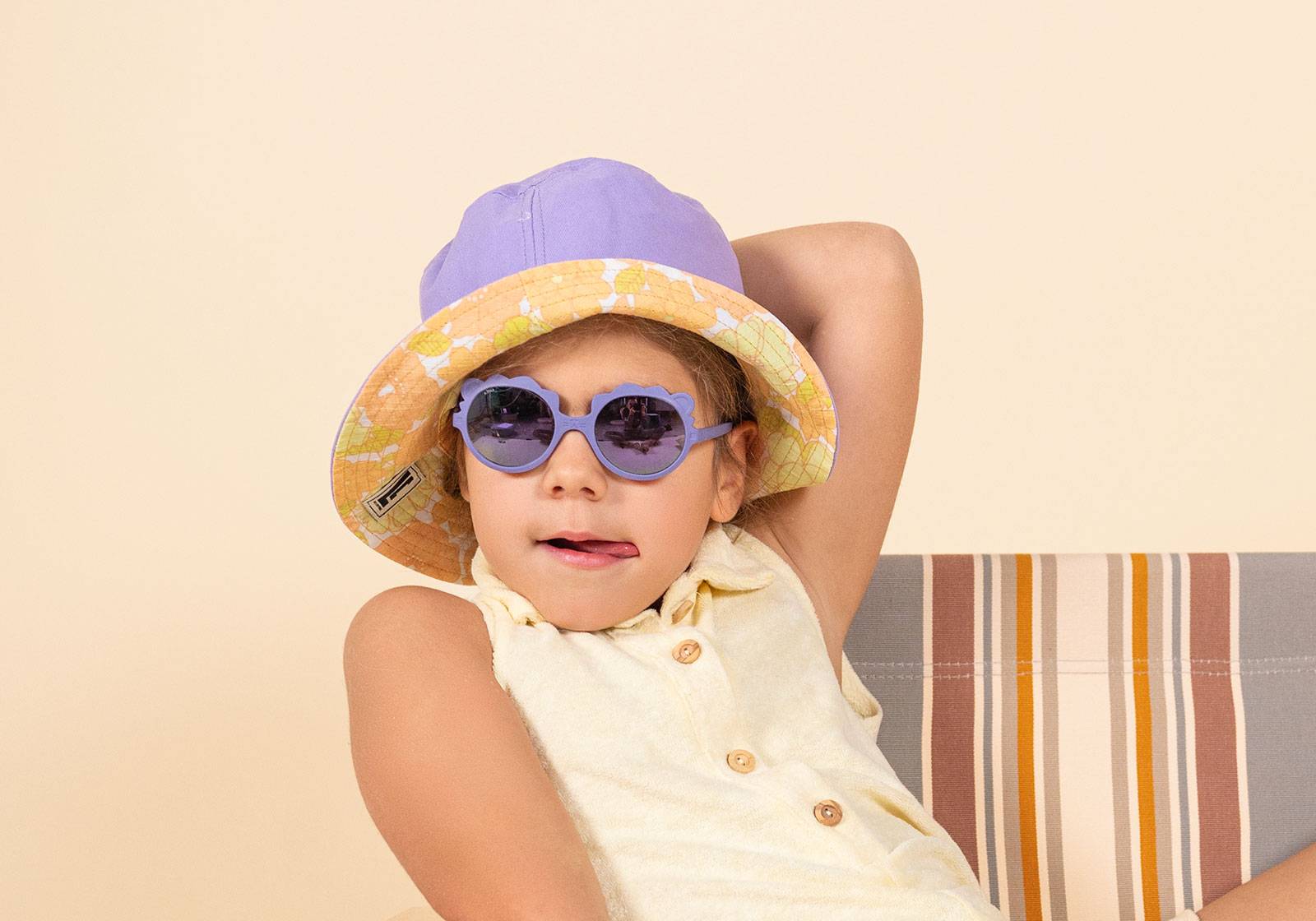 Lunettes de soleil Lion KI ET LA - Lilas - Lilinappy