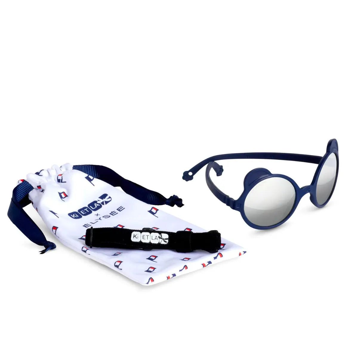 Lunettes de soleil Ourson KI ET LA - Bleu - Lilinappy