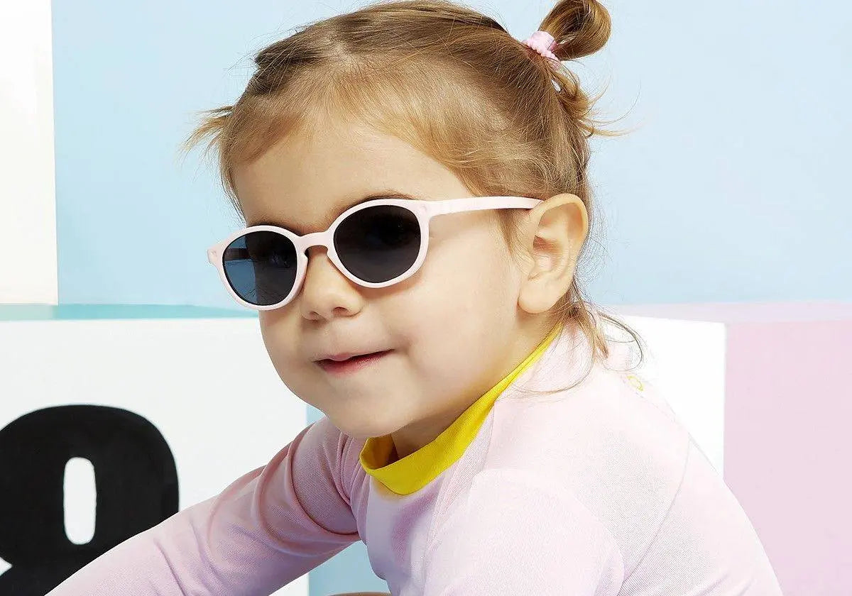 Lunettes de soleil Little Kids WAZZ KI ET LA - Rose pale - Lilinappy