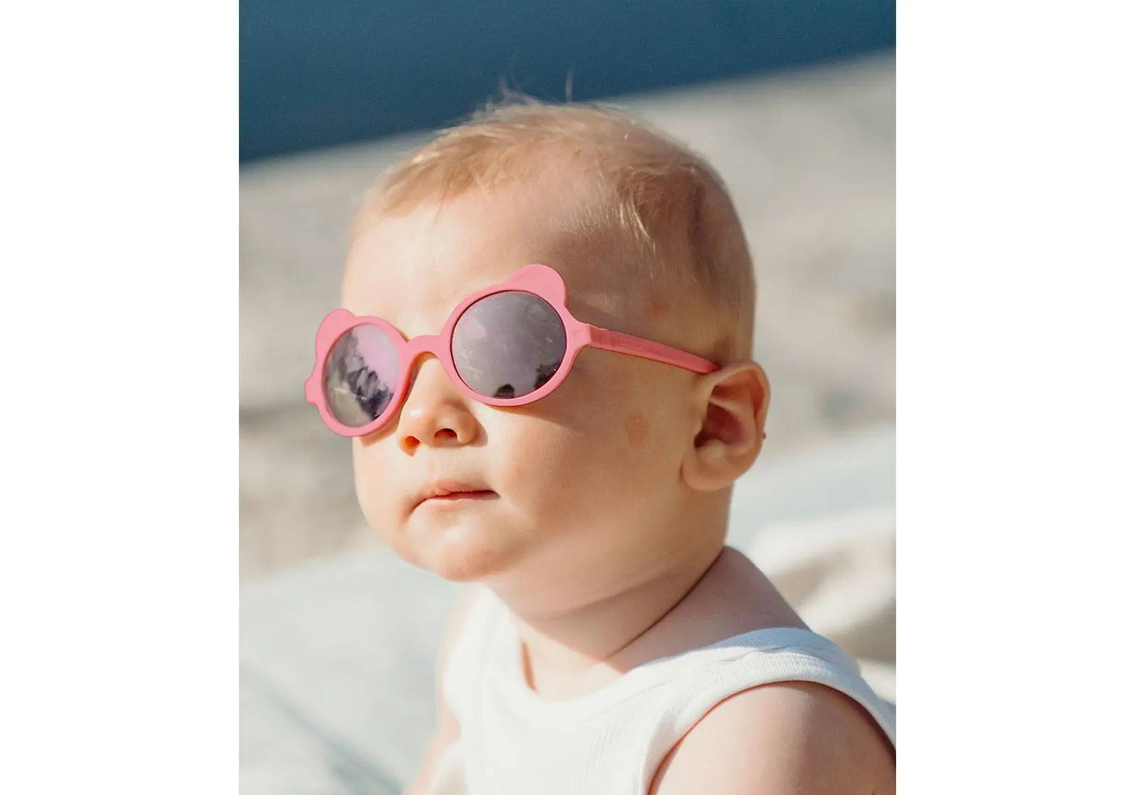 Lunettes de soleil Ourson KI ET LA - Rose antik - Lilinappy