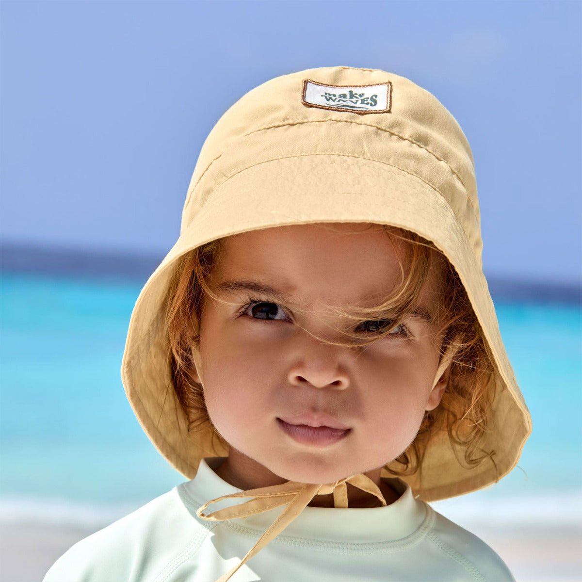 Bob anti-UV bébé Lässig - Vanille