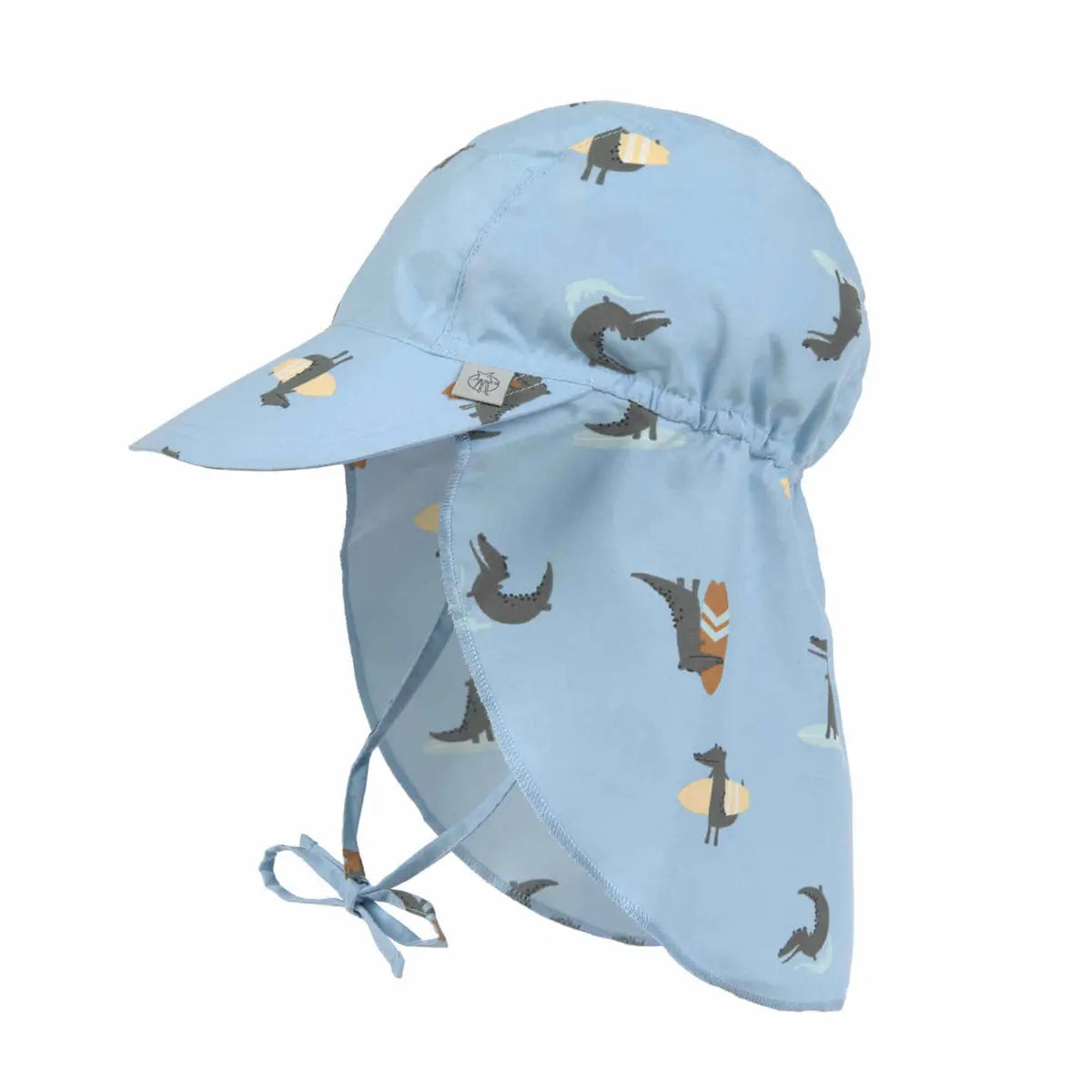 Casquette protège nuque anti-UV Lässig - Crocodile