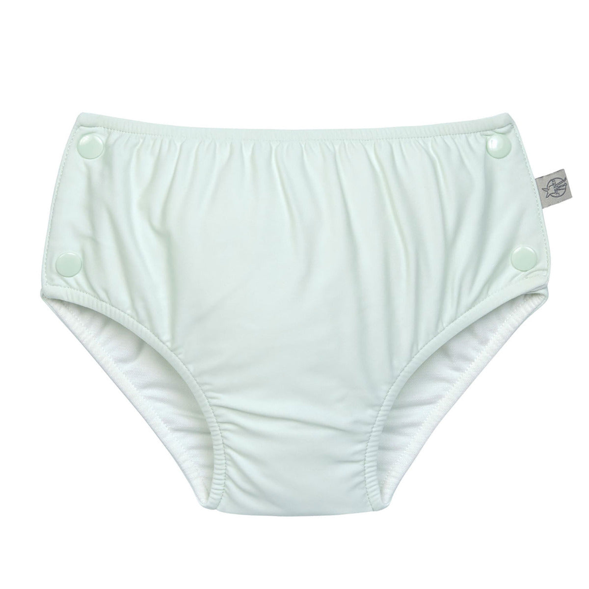 Couches de bain bébé avec boutons-pression Lässig - Vert écume