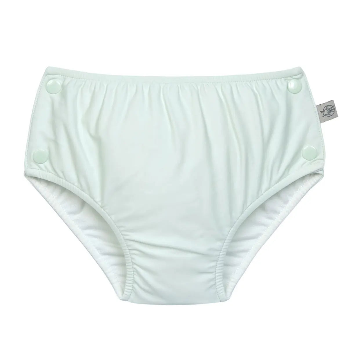 Couches de bain bébé avec boutons-pression Lässig - Vert écume