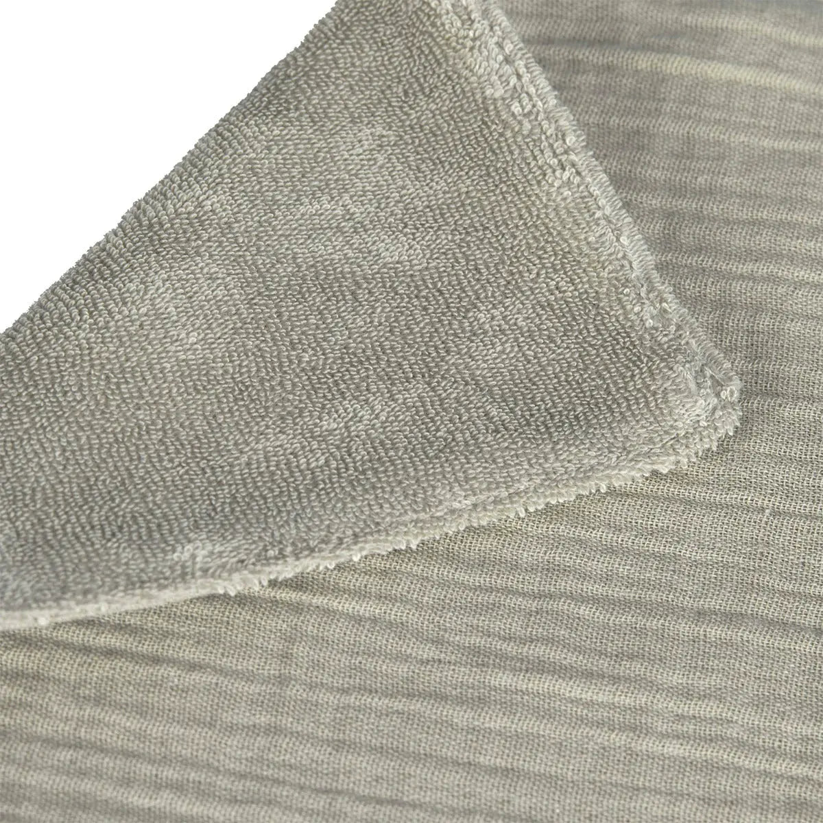 Lot de 3 débarbouillettes Lässïg - Olive/rouille/anthracite - Lilinappy