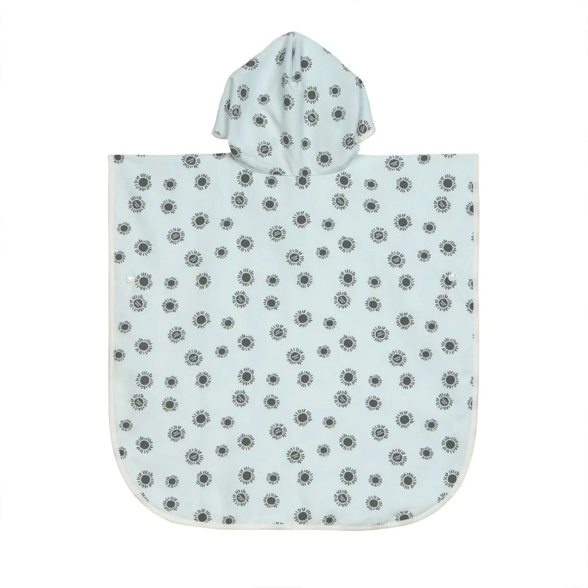 Poncho de plage anti-UV Lässig - Soleil vert écume