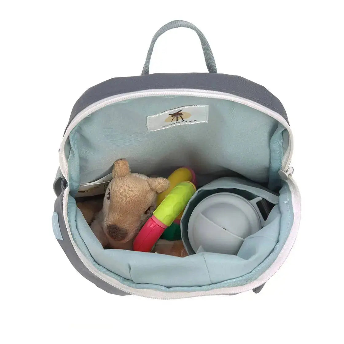 Sac à dos pour la maternelle Lassig - Raton laveur - Lilinappy