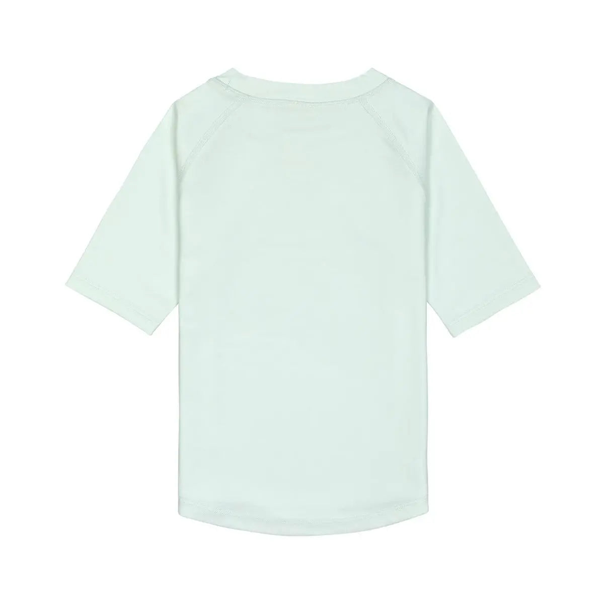 T-shirt anti-UV manches courtes Lässig - Fleurs vert écume - Lilinappy