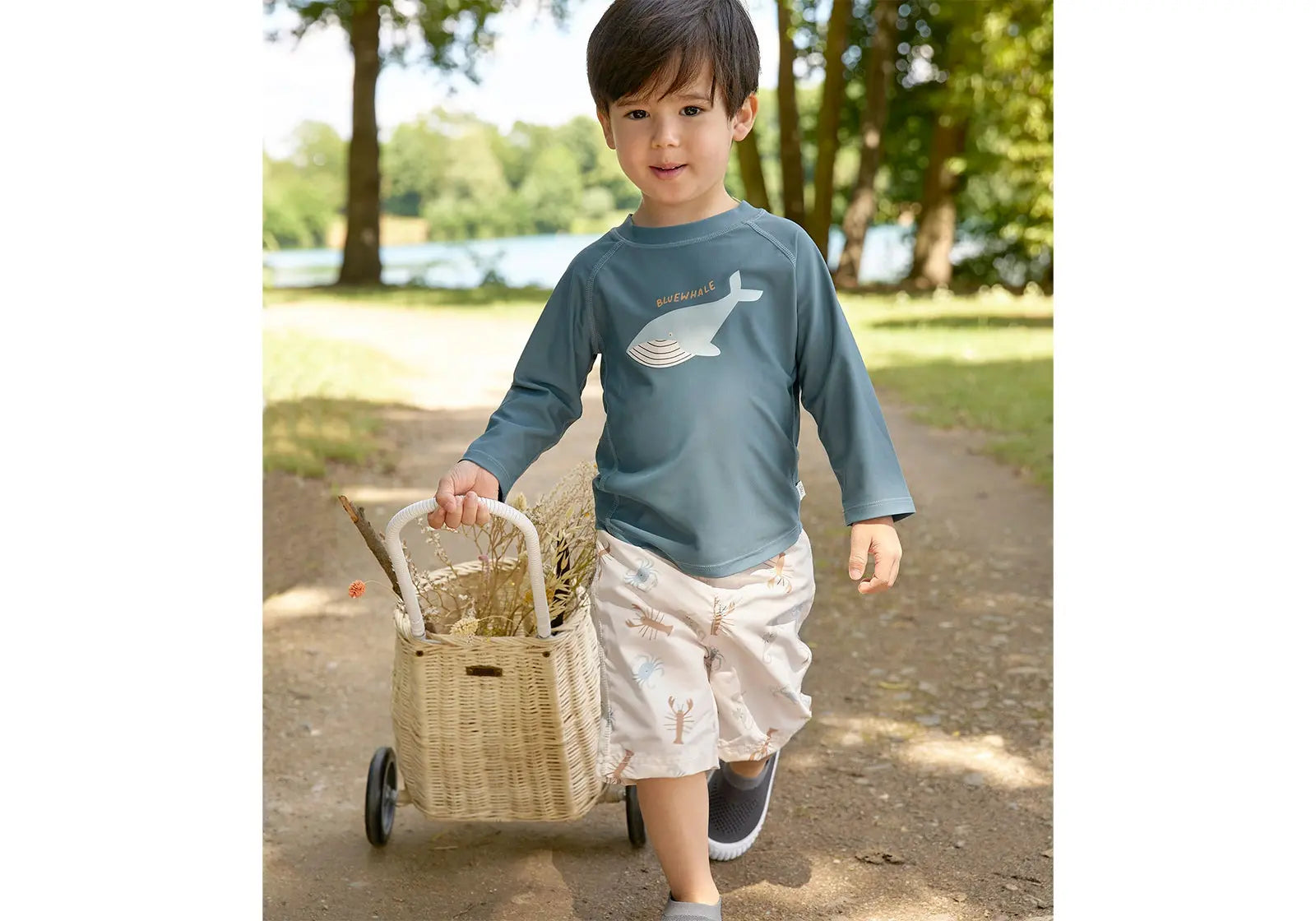 Short de bain bébé Lässig - Animaux de la mer - Lilinappy