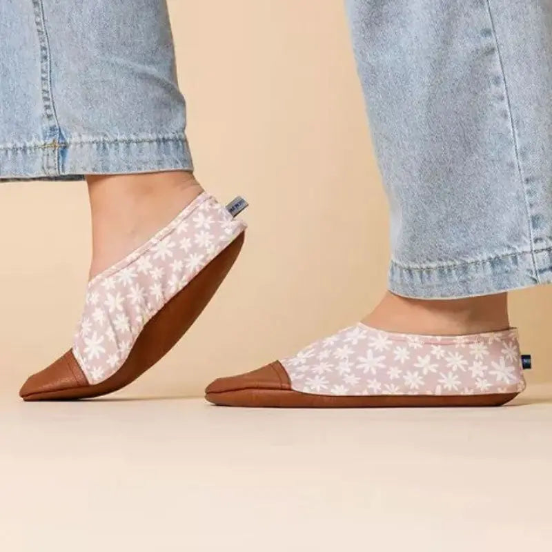 Chaussons souples pour l'été Les Pas Petits - Les Petites Marguerites - Lilinappy