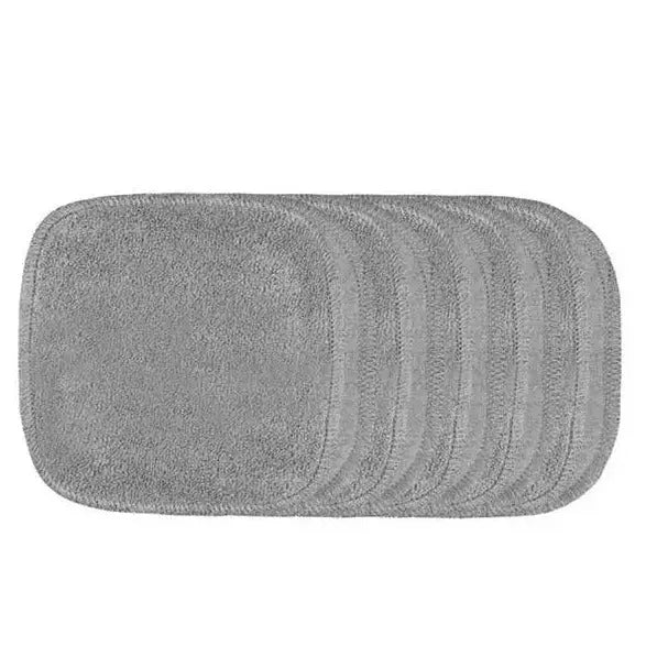 Lot de 10 carrés démaquillants lavables - Les tendances d'Emma - Gris - Lilinappy