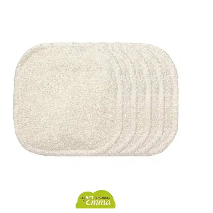 Lot de 5 carrés bébés lavables - Les tendances d'Emma - Lilinappy