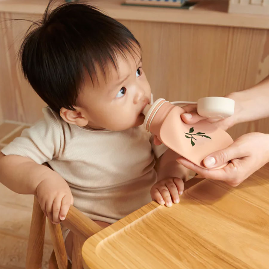 2 gourdes à compote en silicone Lizzie Liewood - Sea creature - Lilinappy