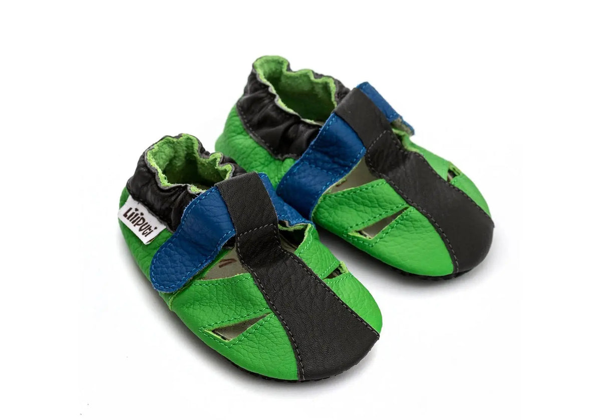 Sandales en cuir souple Liliputi - Soft Paws Bamboo Liliputi