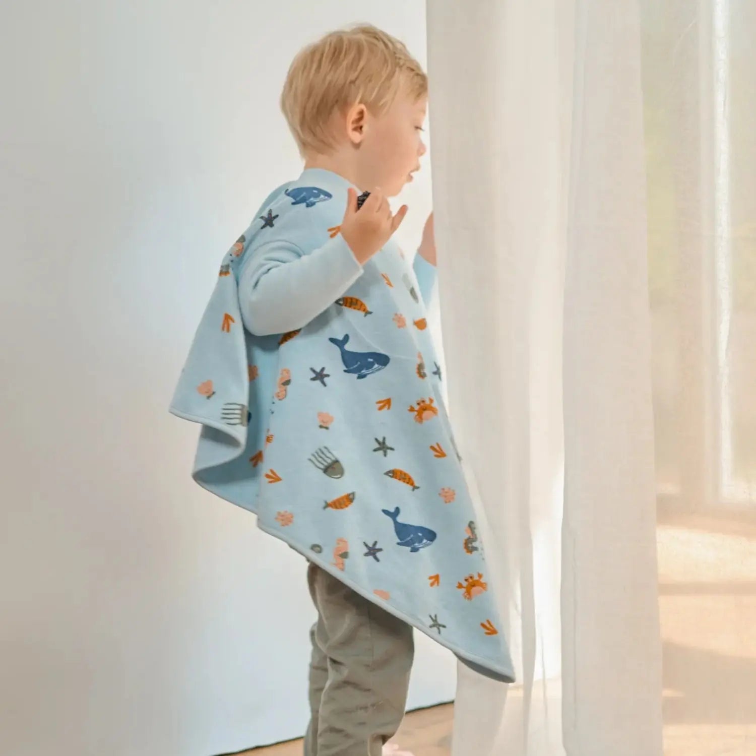 Tablier intégral évolutif Boo Little Casimir - Deep Sea
