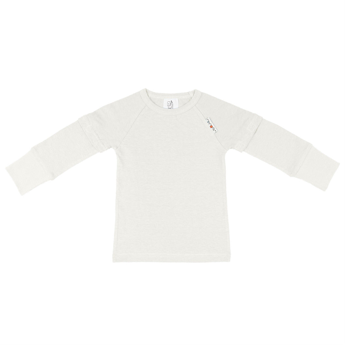 T-shirt évolutif en chanvre et coton bio ManyMonths – Naturel