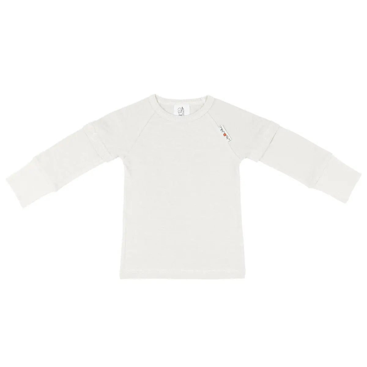 T-shirt évolutif en chanvre et coton bio ManyMonths – Naturel