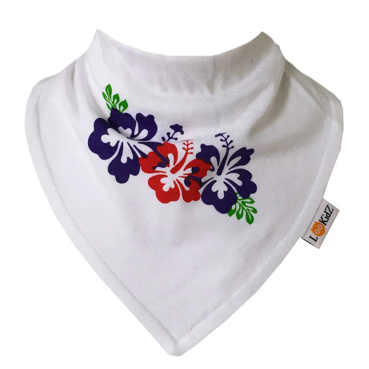 Bavoir bandana Lookidz - ETE Hibiscus - Lilinappy