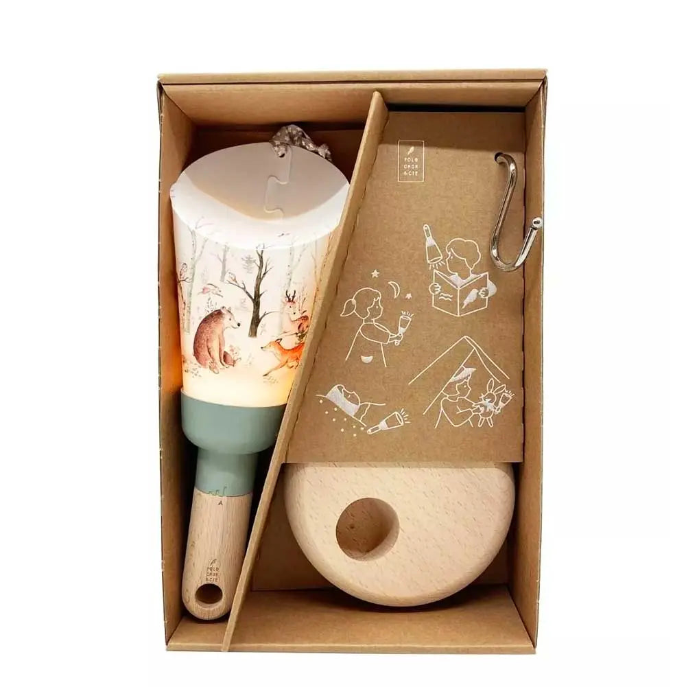 Coffret Lampe Nomade Passe Partout Maison Polochon - Forêt Sauge