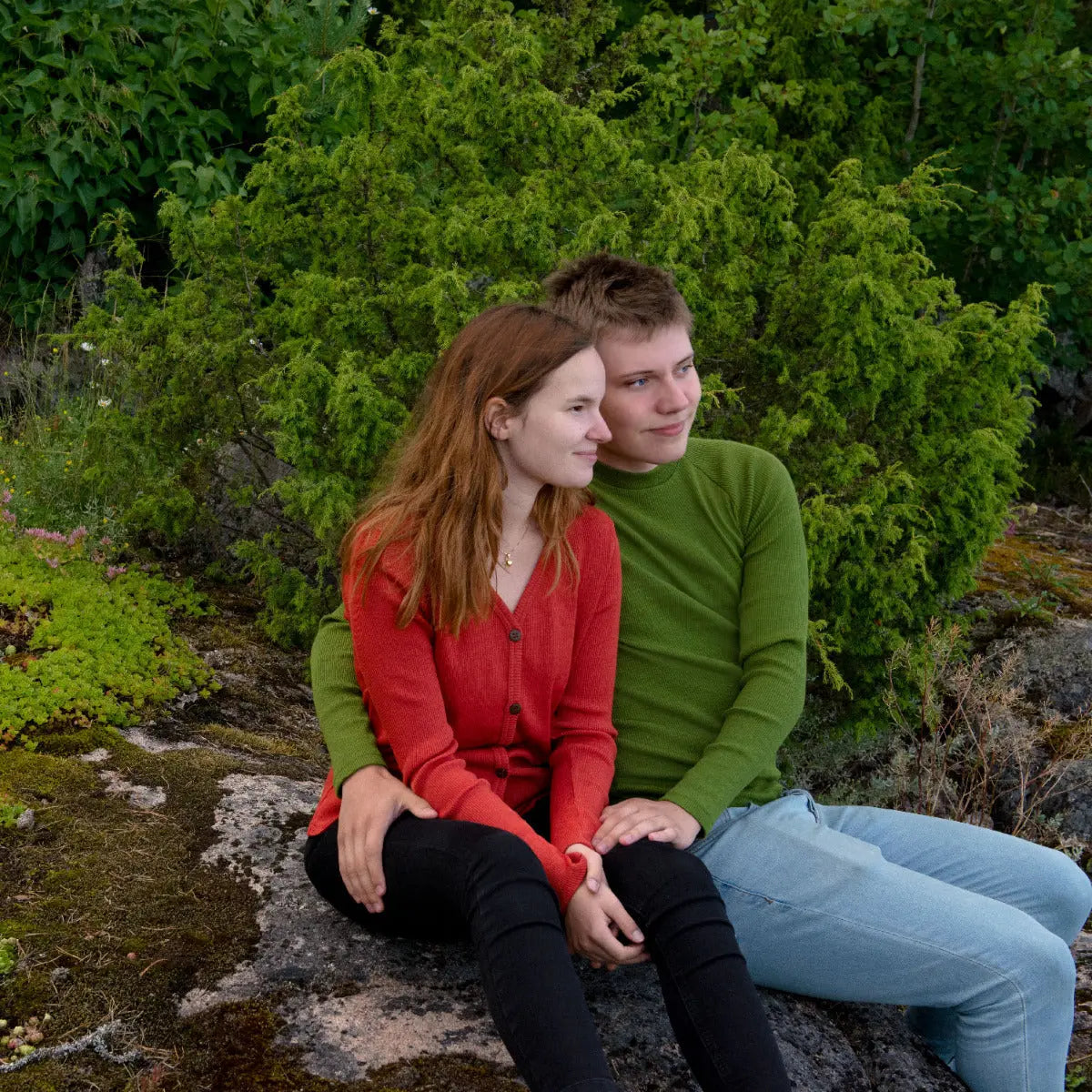 Cardigan pour femme en laine mérinos Manymonths MaM - Lilinappy