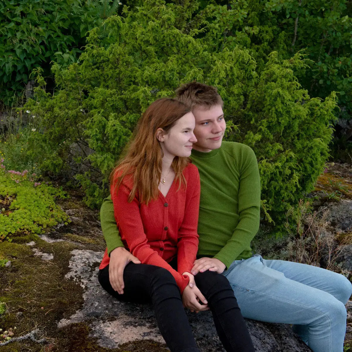 Cardigan pour femme en laine mérinos Manymonths MaM - Lilinappy