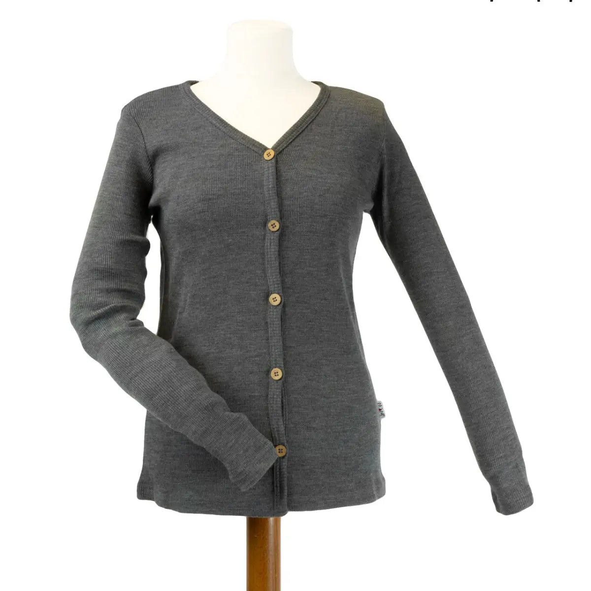 Cardigan pour femme en laine mérinos Manymonths MaM - Lilinappy