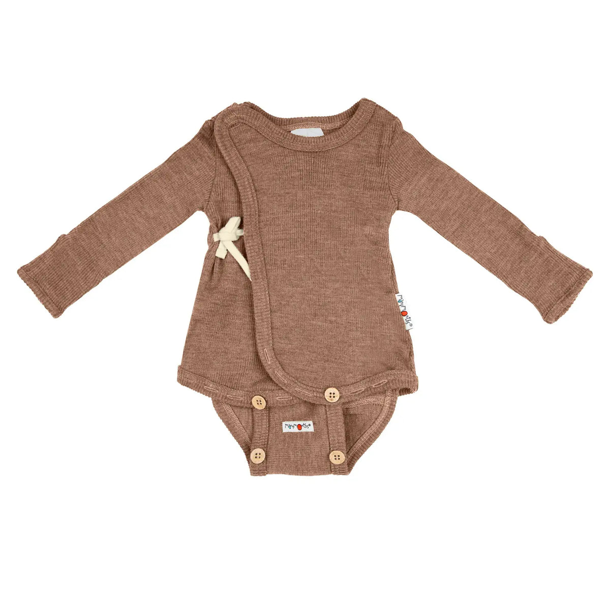 Body Kimono en laine mérinos Manymonths