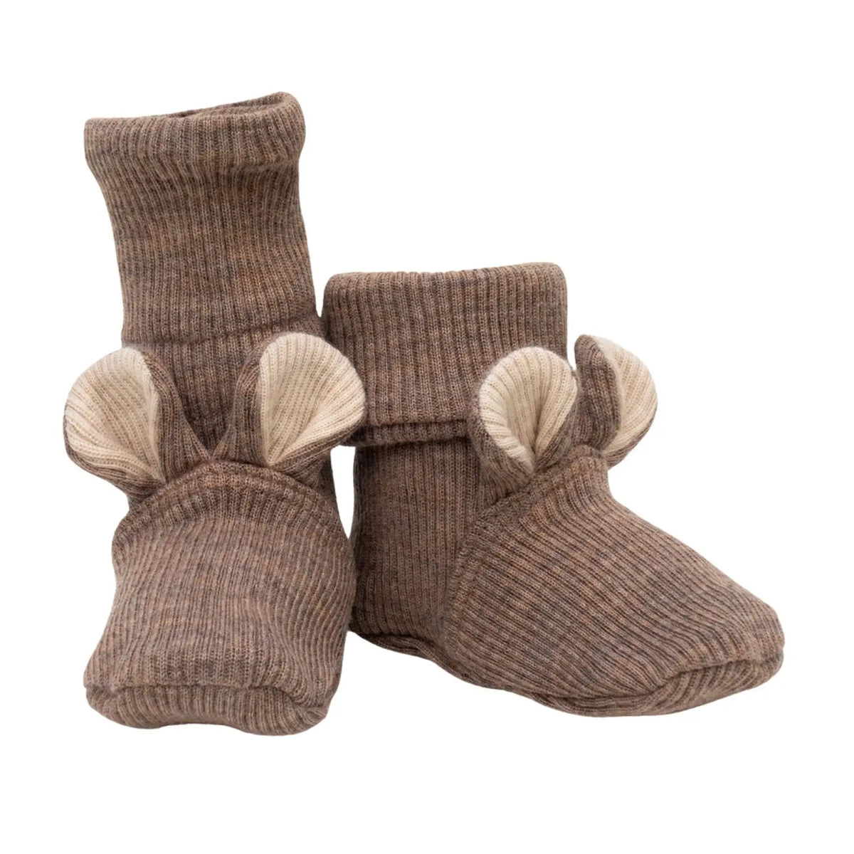 Chaussons Teddy en laine mérinos ManyMonths