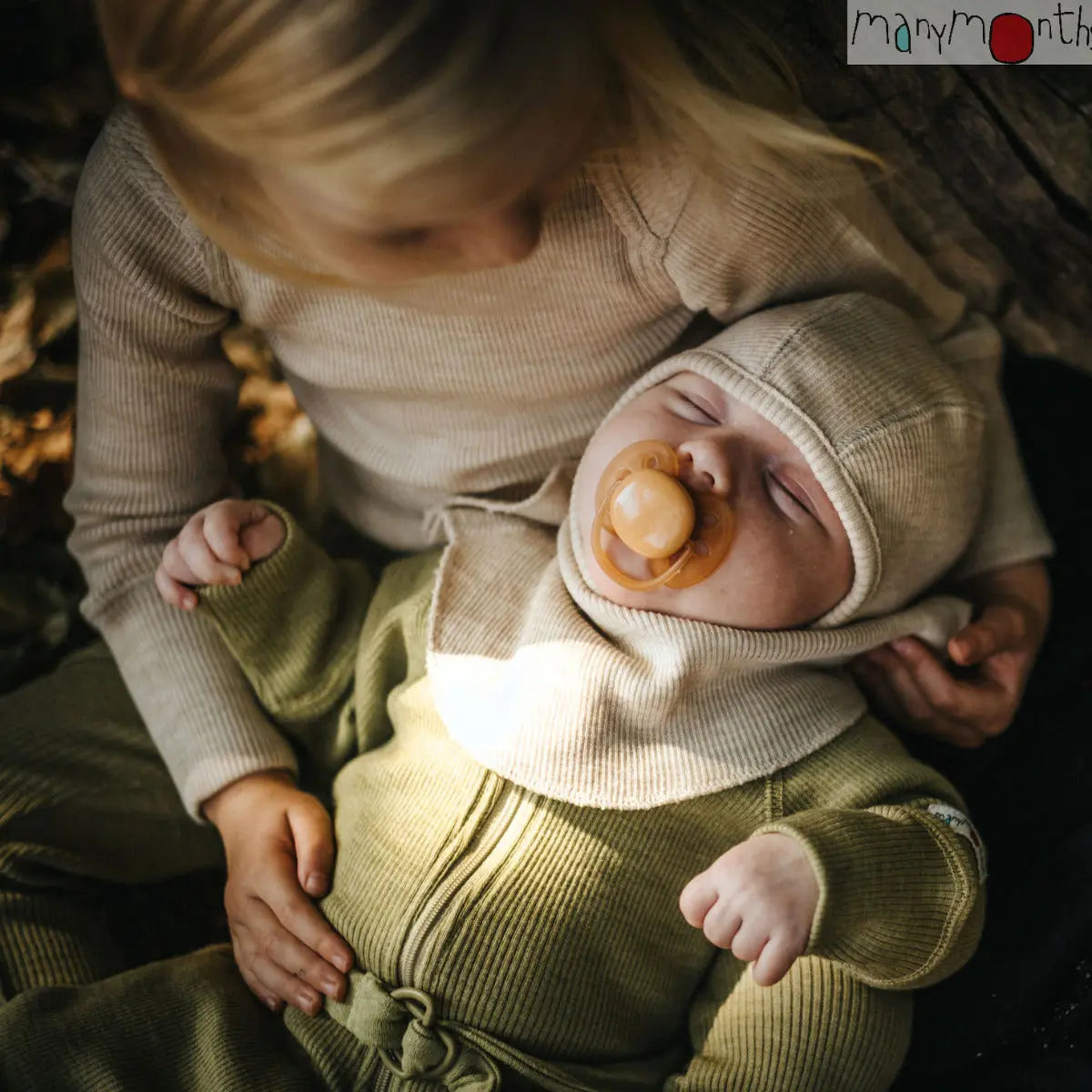 Cagoule en laine mérinos Manymonths - Lilinappy