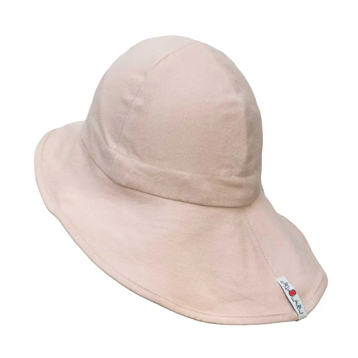 Chapeau de soleil évolutif en chanvre & coton bio Manymonths - café frappé