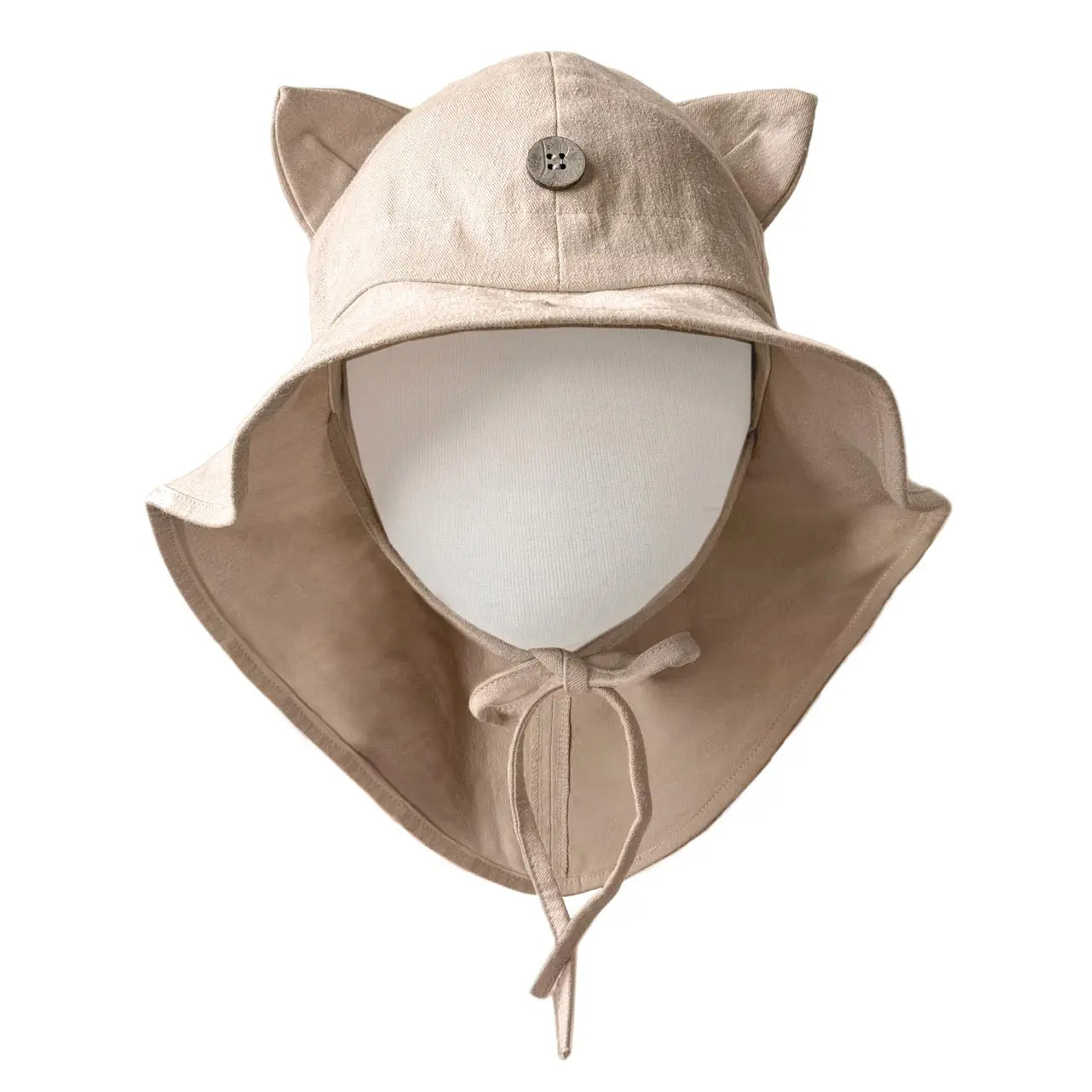 Chapeau de soleil évolutif ManyMonths avec oreilles de chat – Beach Dust
