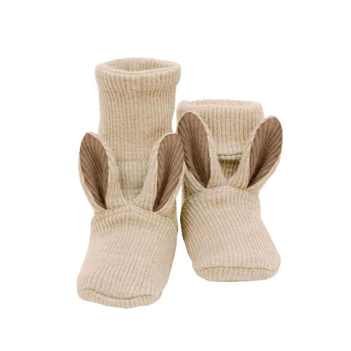 Chaussons Bunny en laine mérinos ManyMonths