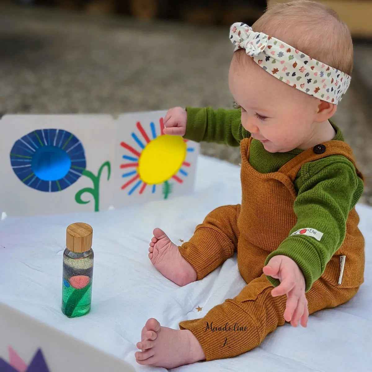 Combinaison évolutive sans manches en laine mérinos Manymonths - Lilinappy
