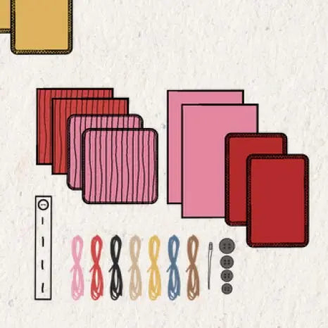 Kit de réparation pour vêtements en laine mérinos Manymonths