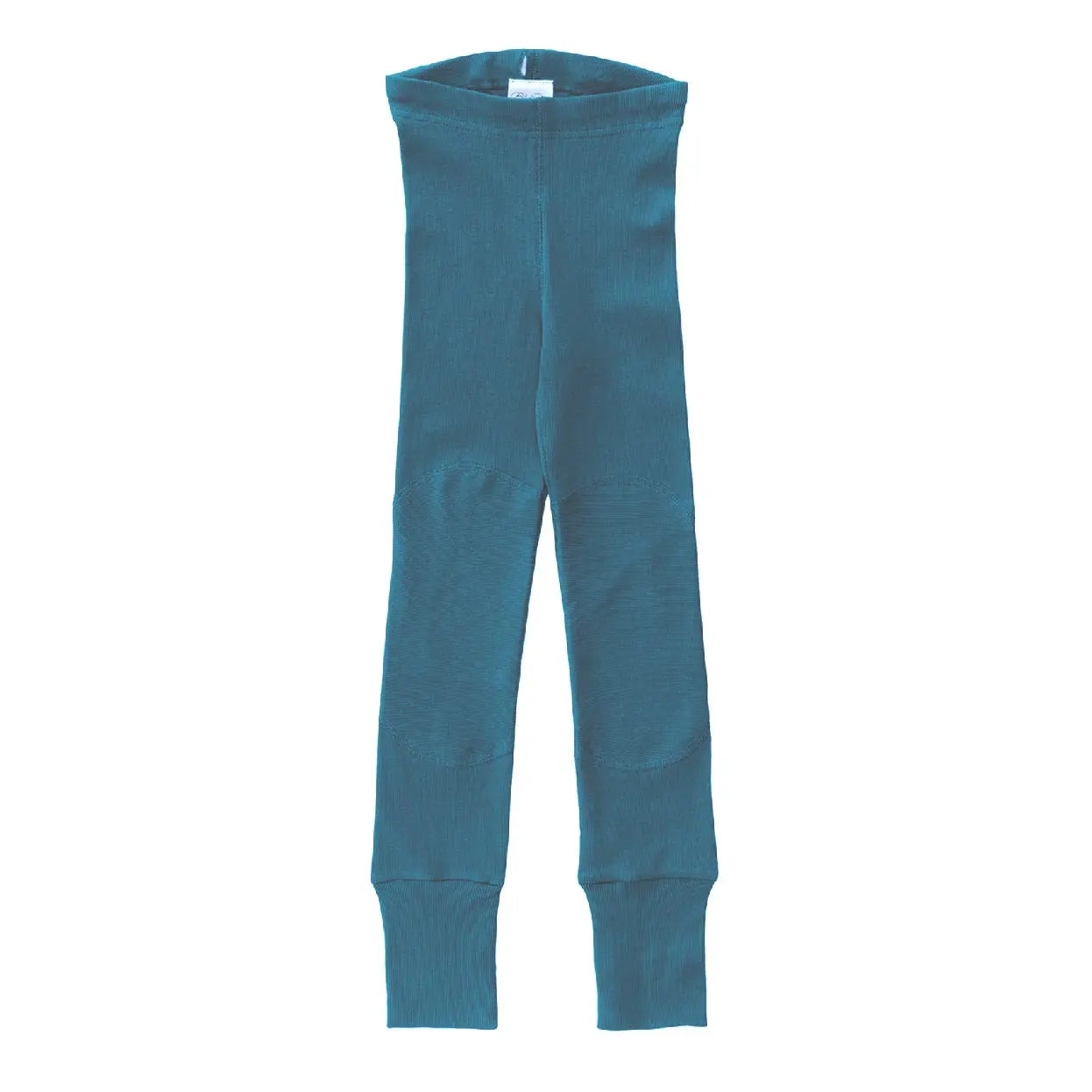 Leggings évolutif unisexe en coton bio ManyMonths – Caribbean Blue