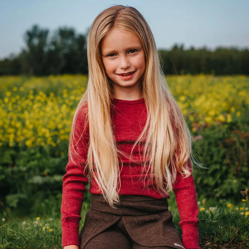 T-Shirt évolutif à ML en laine mérinos Manymonths - Lilinappy